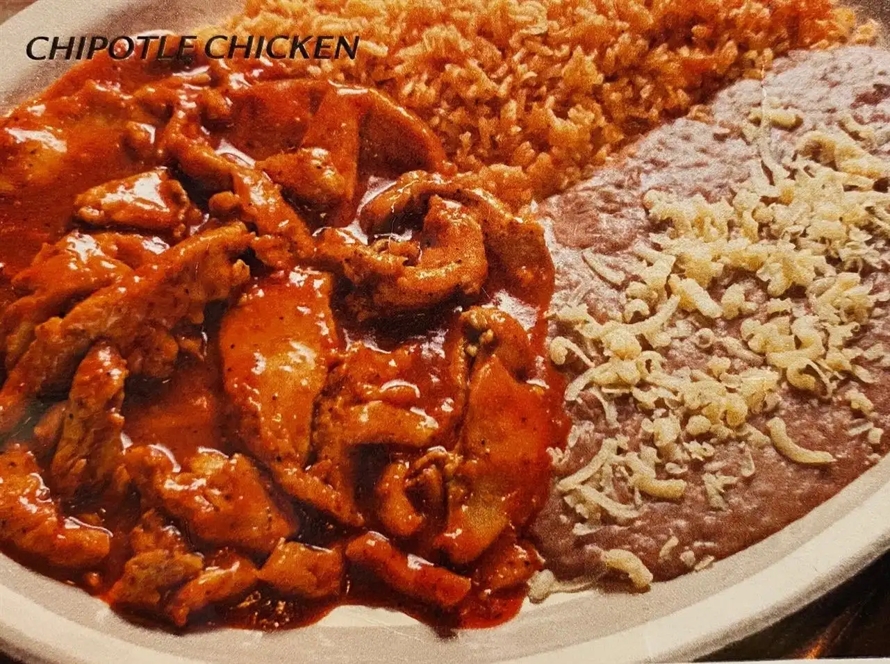 Chipotle Chicken.