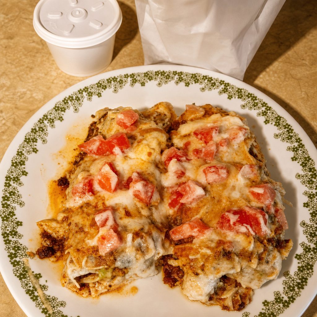 Burrito Deluxe.