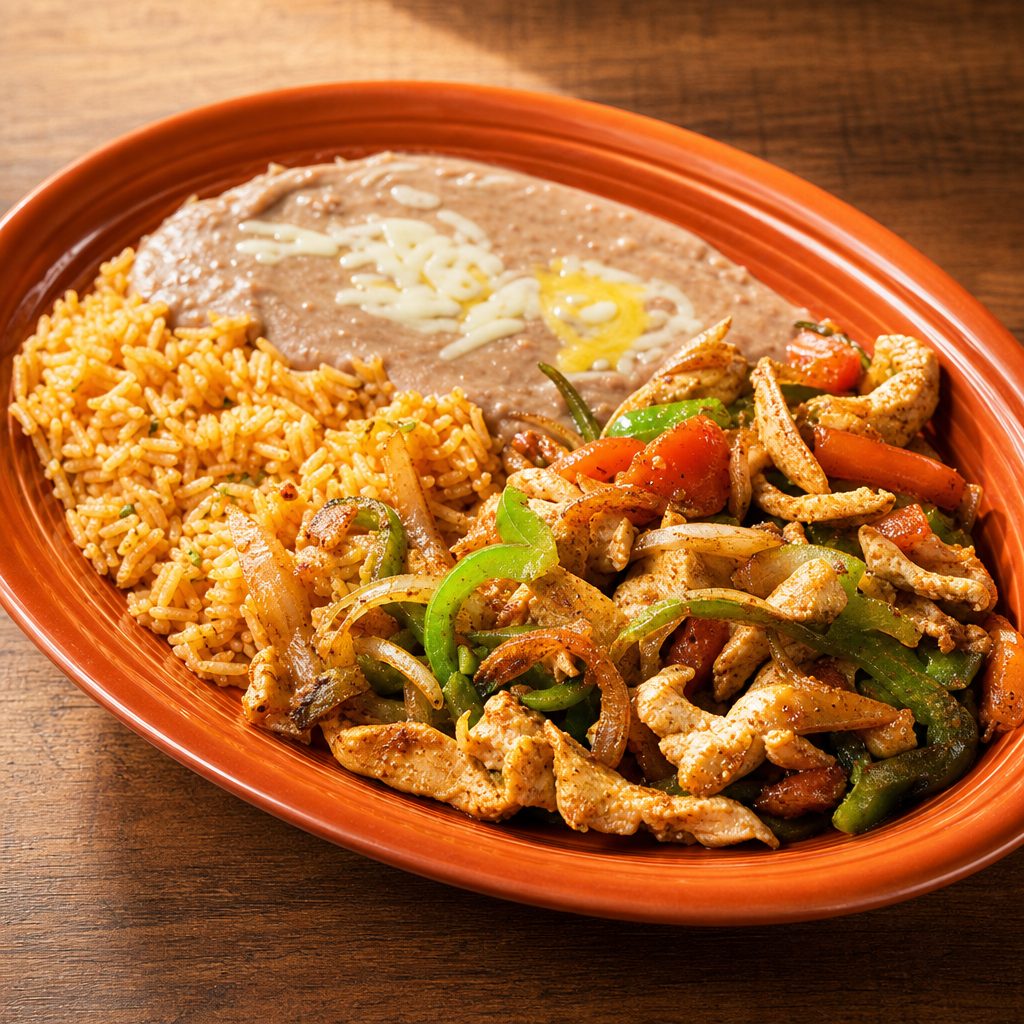 Lunch Fajitas.